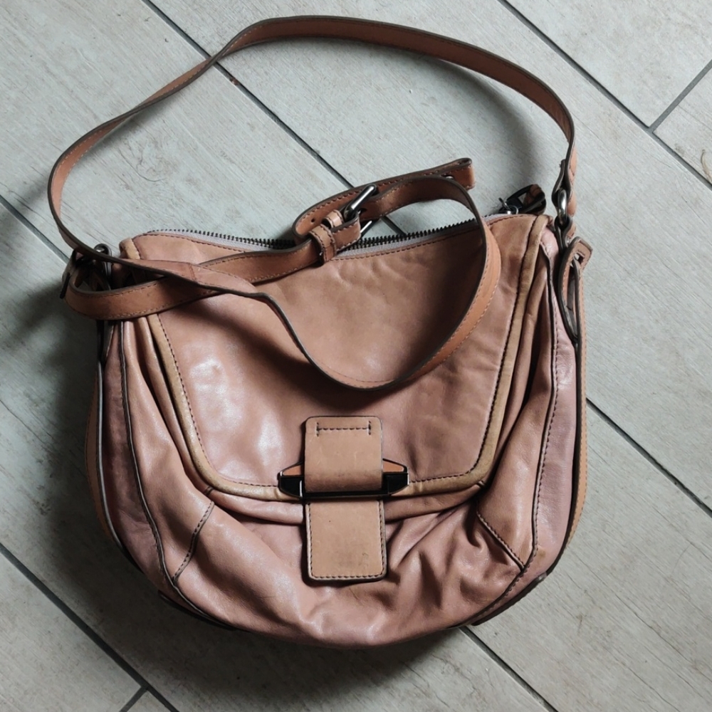 Kooba pink leather purse